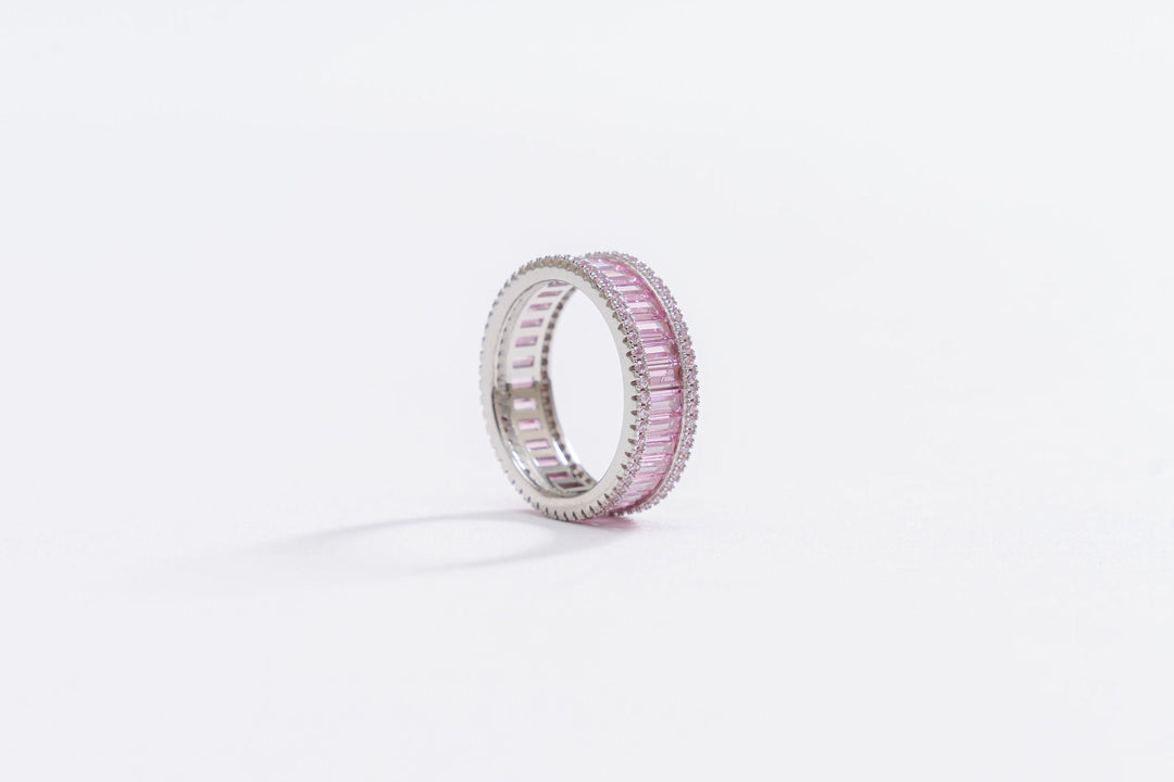 Belle Baguette Eternity Band - Pinkaholics Anonymous