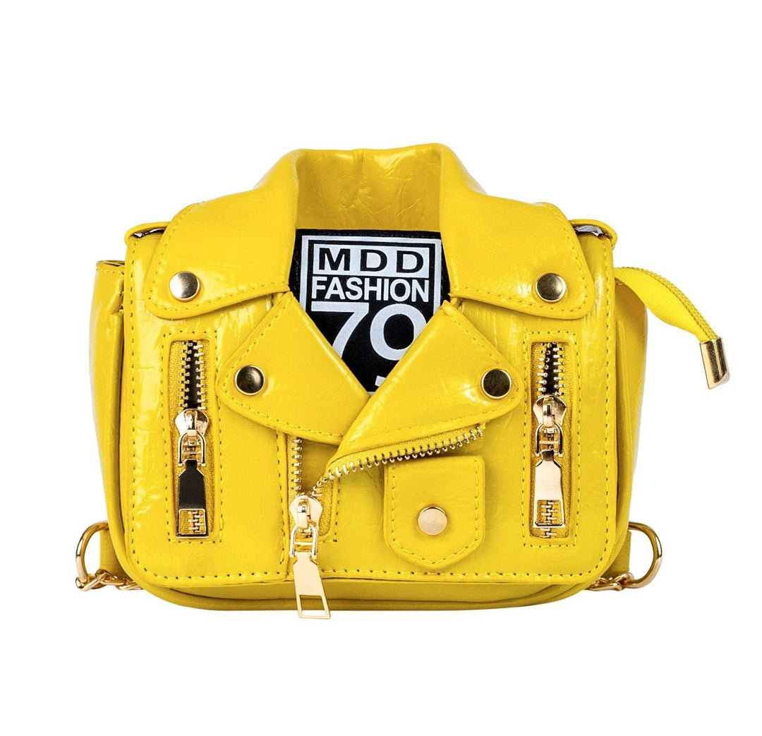 The Jacket Bag: Yellow Leather - Pinkaholics Anonymous