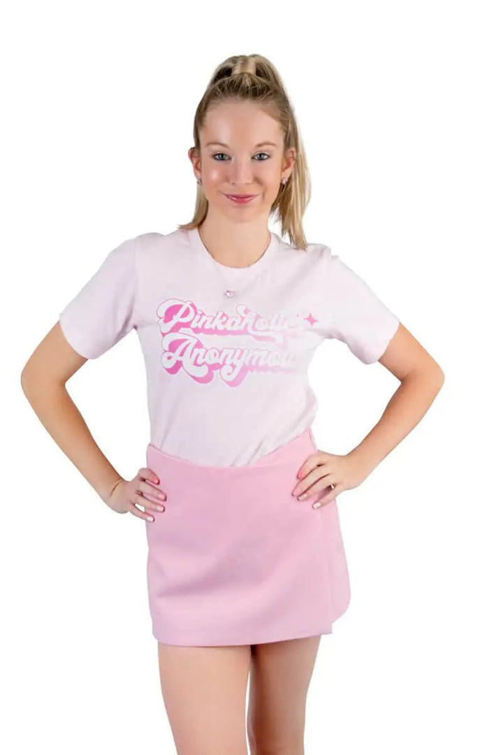 Pinkaholics Logo Tee - Pinkaholics Anonymous